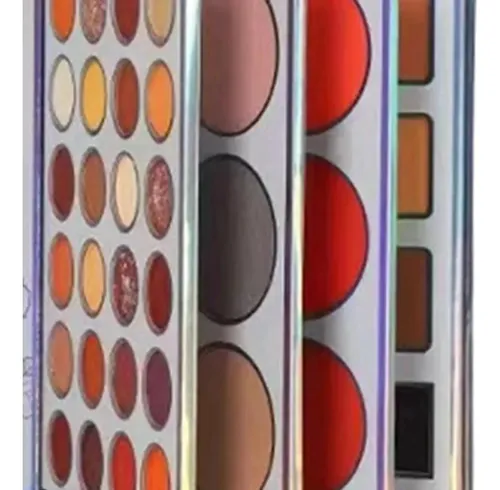 Paleta Libro De Maquillaje, Paleta De Sombras De Ojos Viaje