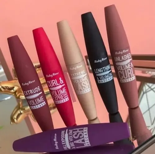 Rimel Mascara Para Pestañas Negra Ruby Rose Hb-8308 Volumen