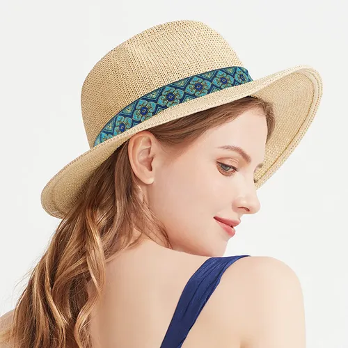1 Unidad Cinta De Jacquard Con Bordado Étnico De Poliéster Rhombus Ethnic Style Embroidery
