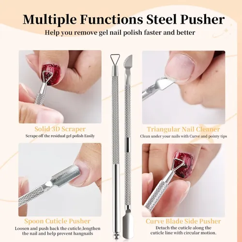 Kit Removedor De Esmalte De Uñas En Gel Jodsone 5 En 1