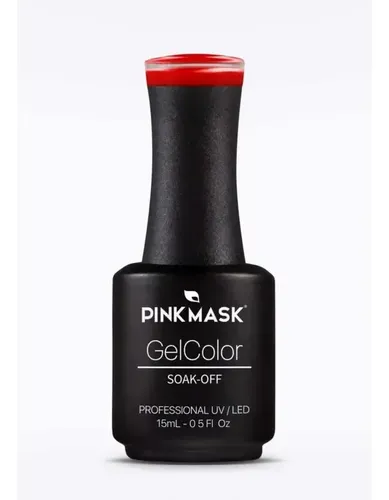 Pink Mask Esmalte Semipermanente Gel Color X 15ml/.5floz Color Volcano
