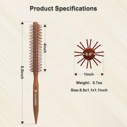 Cepillo Sunbird Small Round 1 Para Cabello Corto