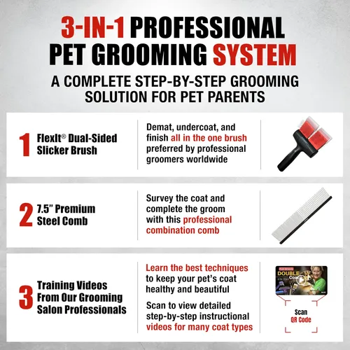 Cepillo Para El Cabello Groomers Helper Flexit, Cepillo Flex