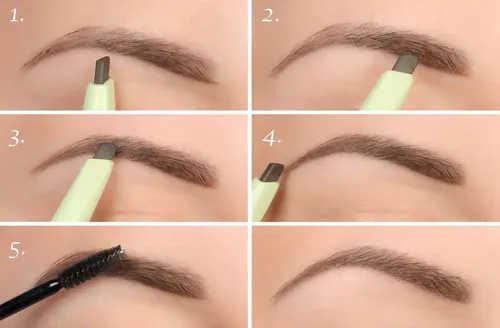 Lápiz y Gel Para Cejas Pixi Natural Brow Duo, Deep Brunette