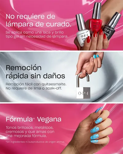 Opi Infinite Shine Gel-like Top Coat Tradicional 15ml