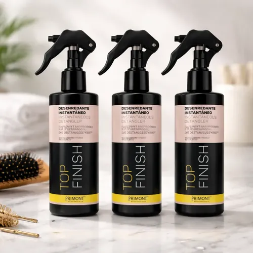 Primont Kit 3u Top Finish Desenredante Instantáneo 250cc