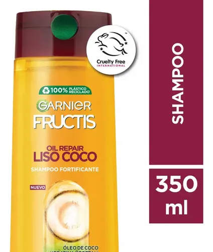 Shampoo Garnier Fructis Oil Repair Liso Coco 350ml