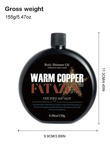Autobronceador De Bronceado Con Aceite De Alto Brillo For