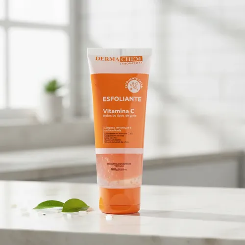 Dermachem Esfoliante Facial Vitamina C Y Acido Hialuronico