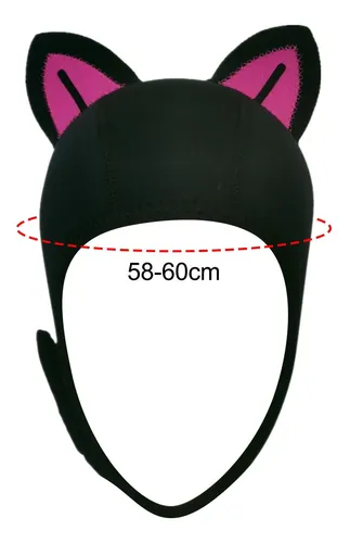 Capucha De Surf De Neopreno De 3 Mm, Estilo Orejas De Gato,