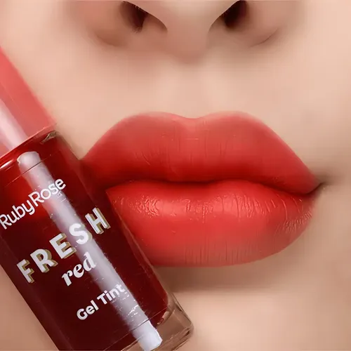 Gel Tinta De Labios Ruby Rose Color Fresh Red Hb-555/1 Color Pitaya