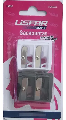 Sacapuntas Para Delineador Lisfar Pack 2 Blister De 2 U C/u