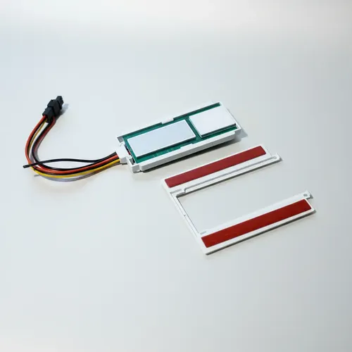 Interruptor Touch Display Iluminación Led Espejo Hora Temp