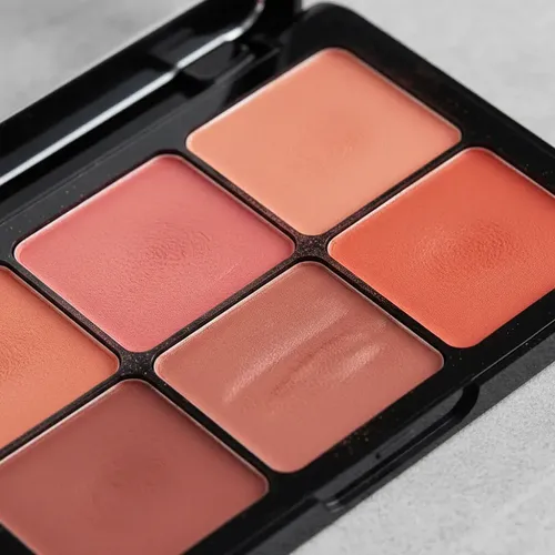 Paleta De Rubor Cremoso Blush 12 Tonos En 1 One Palette