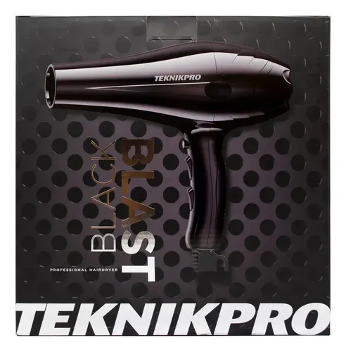 Teknikpro Black Blast Secador De Pelo Profesional 1800w Cs