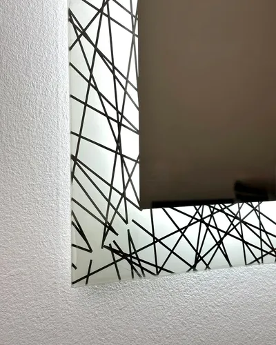 Espejo Baño 70×90 Led Fría Antiempaño, Reloj Y Temperatura
