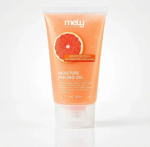 Gel Facial Exfoliante Hidratante Peeling Mely 120ml
