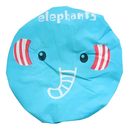 Gorra Salida De Baño Diseño Infantil Impermeable Cabeza