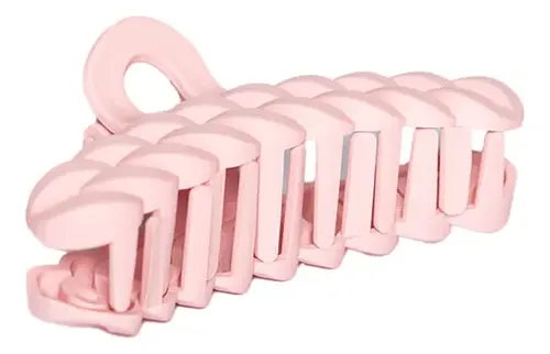 Broche De Pelo Grande Xl Extra Large Pier Rosa Rosa