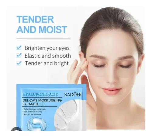 Sadoer Parche Para Ojeras Eye Mask Con Acido Hialuronico X3 Todo Tipo De Piel