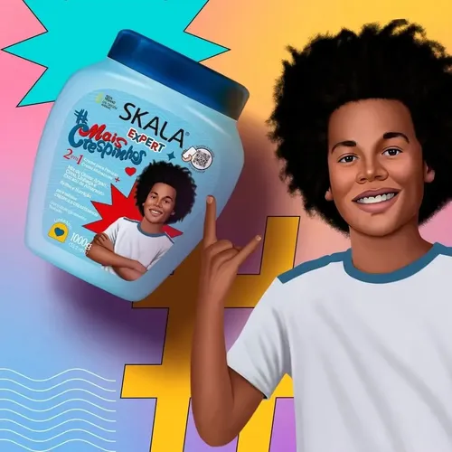 Skala Expert Mais Crespinhos 1000 G