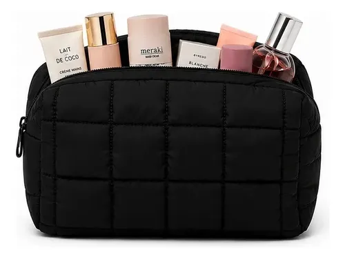 Portacosmetico Cartuchera Puffer Organizador Maquillaje