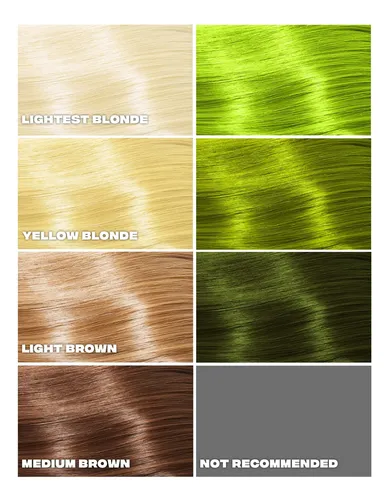 Tinte Para El Cabello Good Dye Young Semipermanente Limeligh