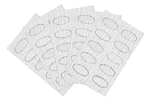 50 Unidades De Papel De Lija Autoadhesivo Para Clavos, Lima