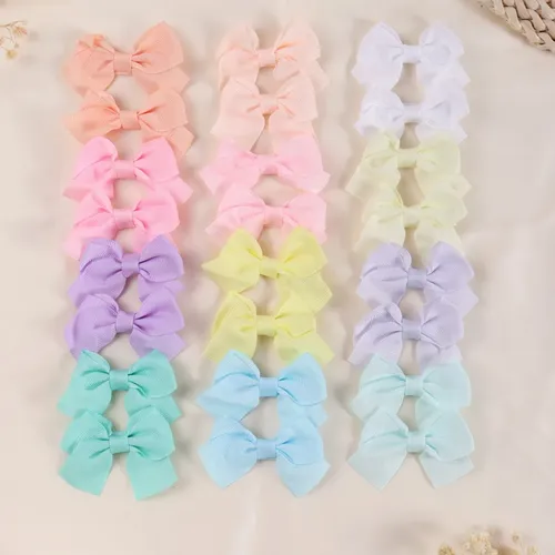 24 Pinzas Y Accesorios Para El Cabello De Niños Y Mujeres