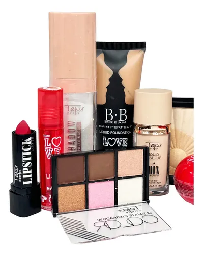 Combo Surtido Maquillaje Tejar 12 Productos