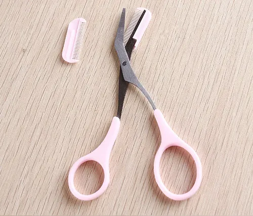 Set De Tijeras Para Depilar Cejas Con Peine Pequeño