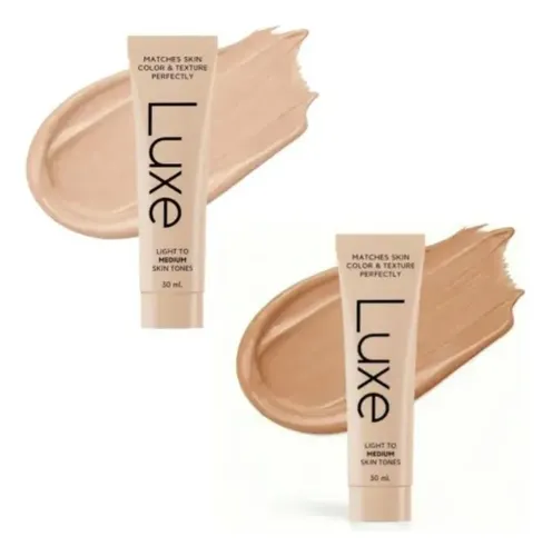 Luxe 2 Fundacion Cambia Color Adapta Piel Hidrata Set