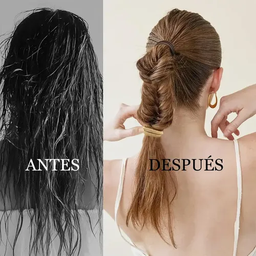 # 136pcs Gomitas Cabello Donas Maquillaje Mujer Ligas .z