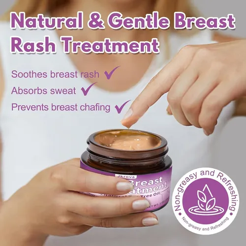 Crema Antirozaduras Y Sudor Para Mujeres 30g Con Aceite De