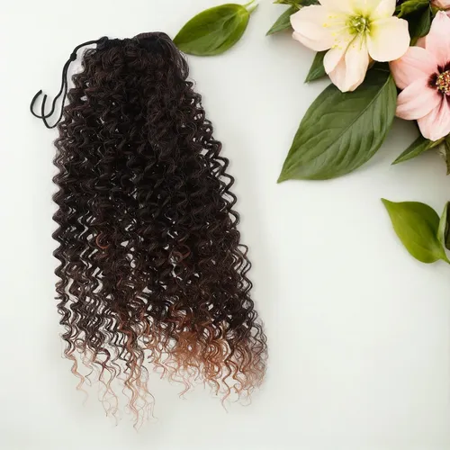 Cola De Caballo Para Extensiones De Cabello Rizado – Cola De