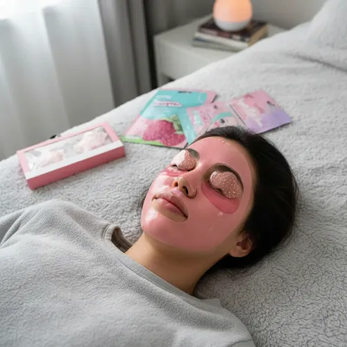Kit Skincare Completo Caja De Regalo Madera Cuidado Personal