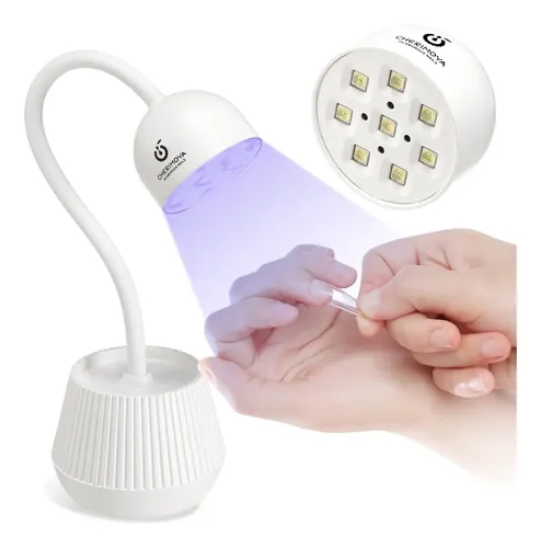 Lámpara De Soft Gel Secadouv Led Color Blanco 18w Cherimoya