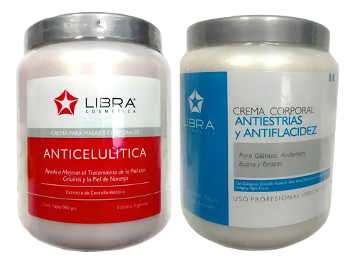 Kit Corporal Anticelulitis Estrias Flacidez Celulitis Libra