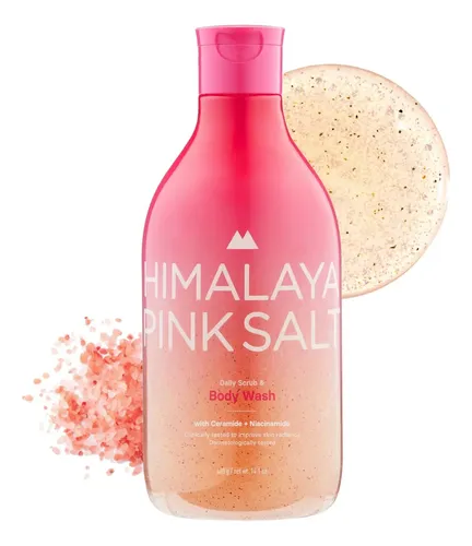 Exfoliante Y Gel De Baño Himalaya Pinksalt, 415 Ml