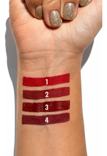 Labial Liquido Rojos Matte Dapop New Lanzamiento Caobamakeup