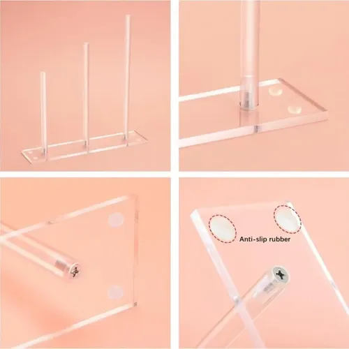 Organizador De Accesorios, Estante De Almacenamiento Multifu Transparente Not Specified