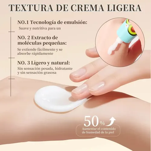 Pack 10 Cremas Manos Reparadoras Hidratantes
