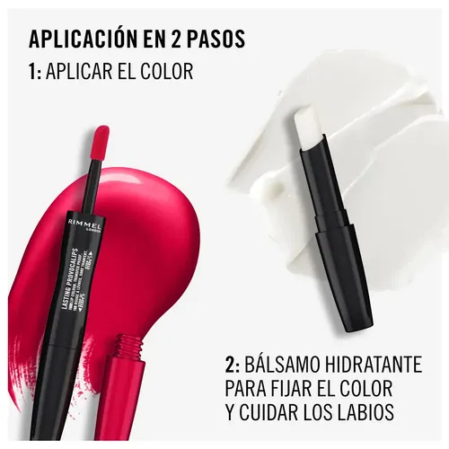 Rimmel Lasting Provocalips Labial Líquido Cremoso 210 Rosa