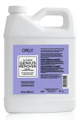 Orly Removedor Genius Para Esmalte Semipermanente 946 Ml