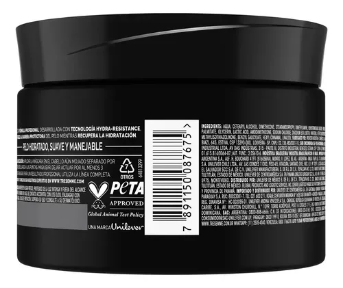 Tresemme Tratamiento Mascara Capilar Hidratante Pro 300g