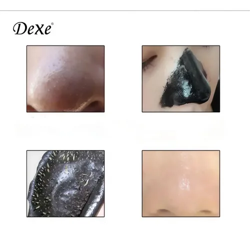 Mascarilla facial para piel normal Dexe Mascarillas Black Mask 120g y 120mL