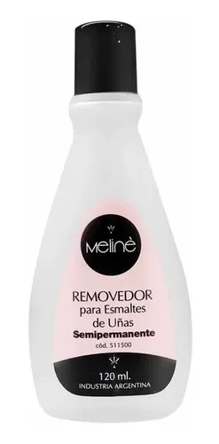 Removedor De Esmalte Gel De Cabina X120 Ml Meliné