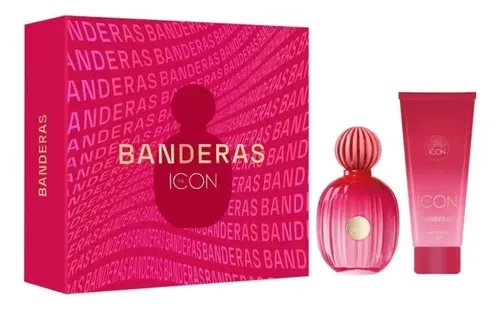 Estuche Perfume Mujer Banderas The Icon Woman Edp 100ml