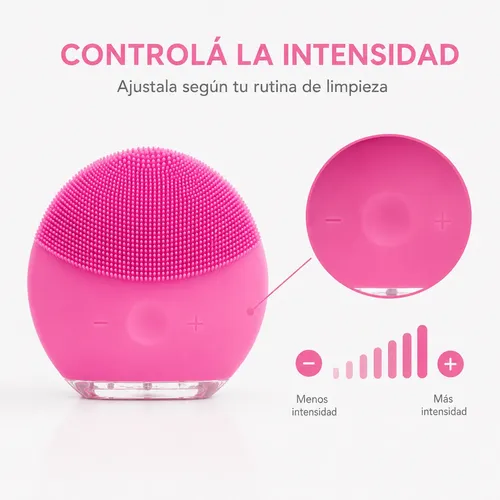 Limpiador Facial Eléctrico Recargable De Silicona Pack X3