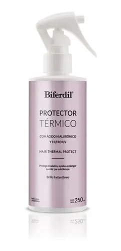 Biferdil Protector Térmico X250ml A. Hialurónico Y Filtro Uv